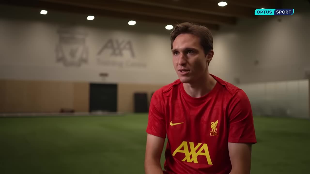 Federico Chiesa FIRST LIVERPOOL interview ❤️ The coach called me. 𝗜 𝘀𝗮𝗶𝗱 𝘆𝗲𝘀 𝗶𝗺𝗺𝗲𝗱𝗶𝗮𝘁𝗲𝗹𝘆.'