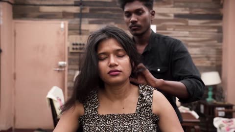 Tingling Triggers_ Intense Head Massage for Total Relaxation _ Indian Massage