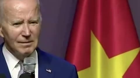 Biden appeared confused in Vietnam before he was cut off mid-sentence during his speech