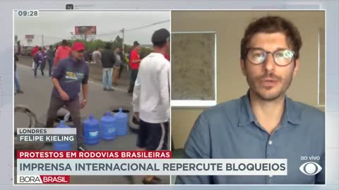 Imprensa internacional repercute bloqueios no Brasil