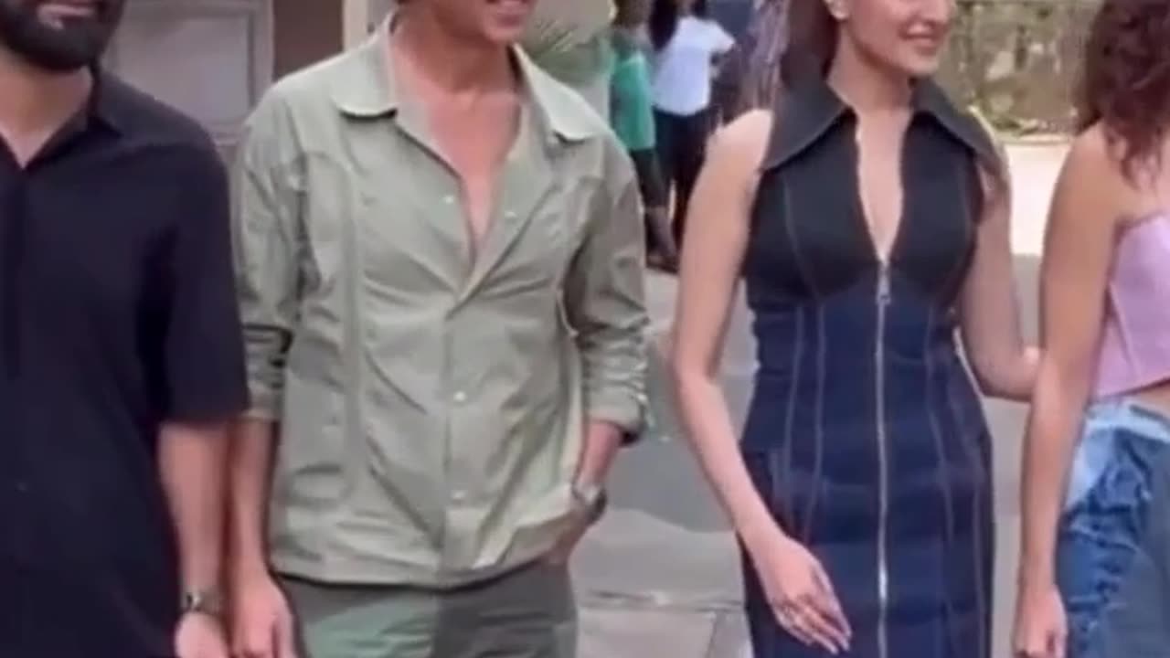 Khel Khel Mein cast spotted in the city! #khelkhelmein
