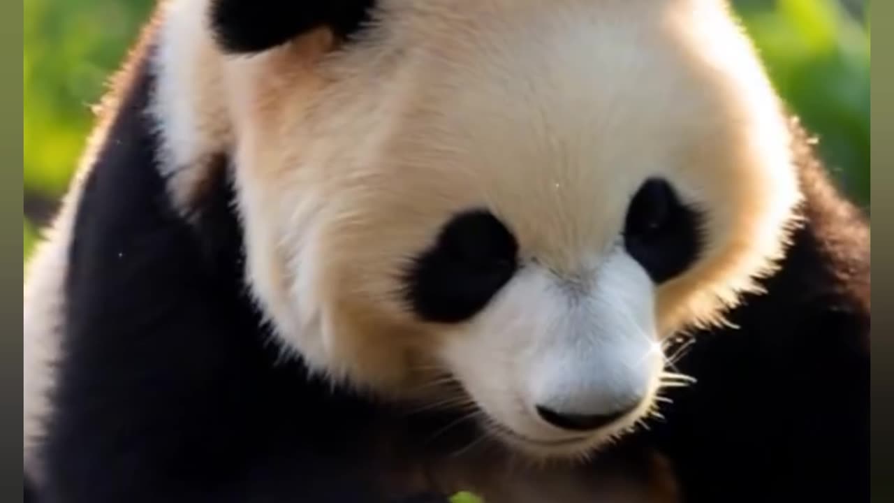 Cut panda