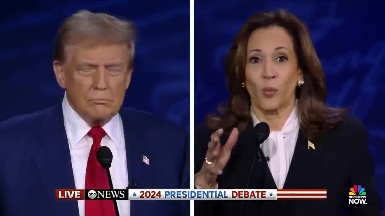 Watch the first debate between Harris and Trump in 3 minutes