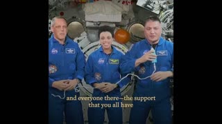 Vice President Harris Speaks with Astronauts on the International Space Station