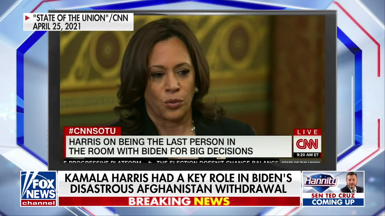 Sean Hannity Kamala Harris showed off an embarrassingly fake accent