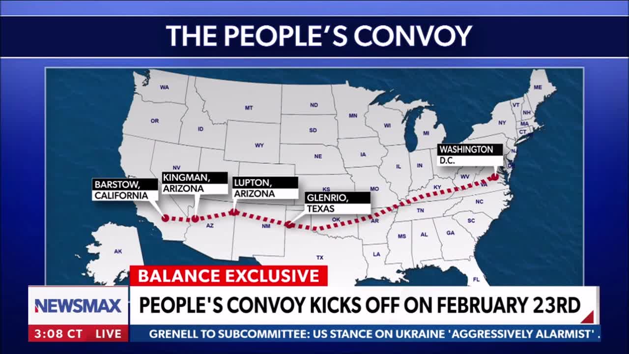 #ThePeoplesConvoy Will Begin On February 23rd In Barstow, California