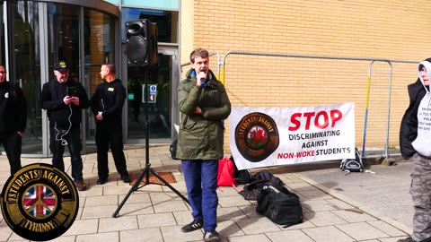 Brian Lomas Speaks at Manchester University - Students Against Tyranny (29/03/23)