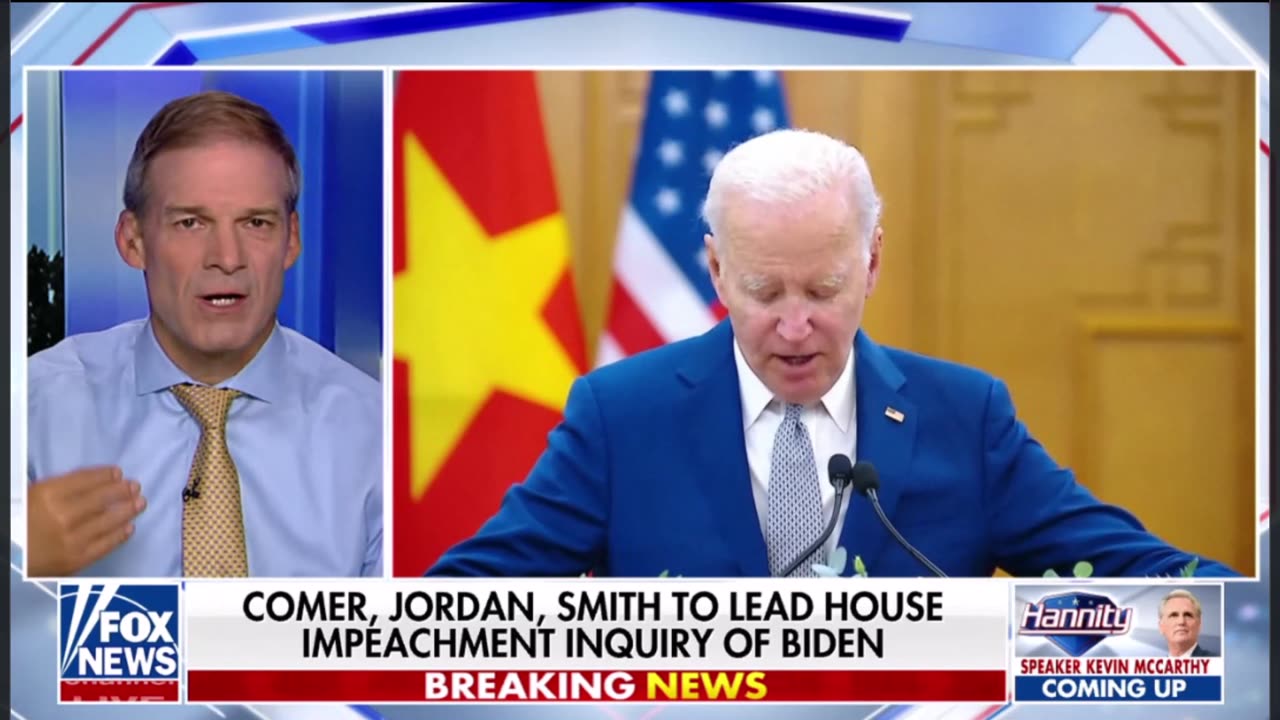 Chairman Jordan on Impeachment Inquiry