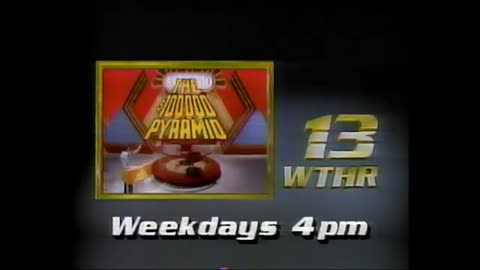 July 24, 1988 - Dick Clark Indianapolis '$100,000 Pyramid' Promo