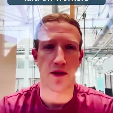 Meta CEO Mark Zuckerberg addresses laid off workers Rumble Shorts