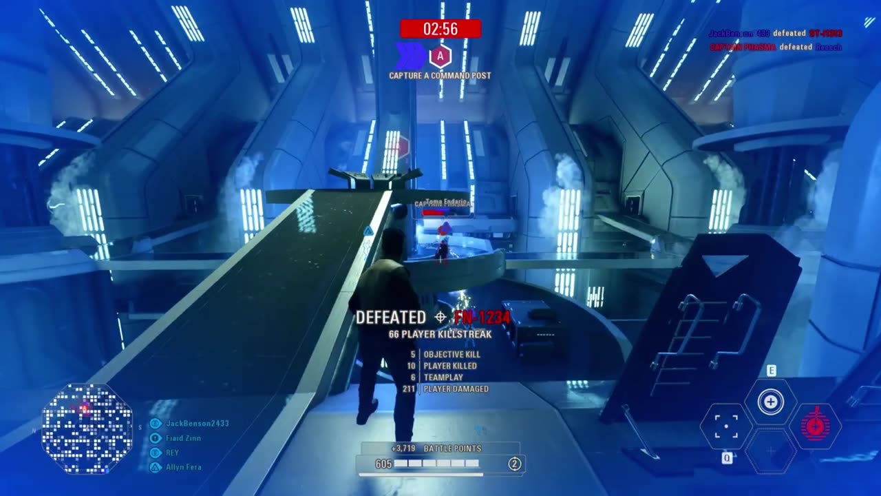 SWBF2 2017: Instant Action Mission (Attack) Resistance Resurgent-class Star Destroyer Gameplay