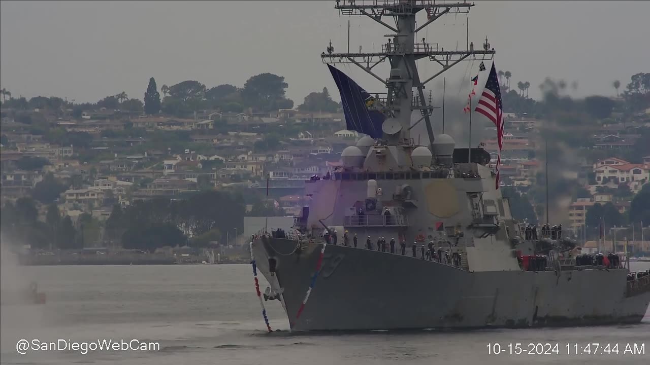 USS Russell (DDG-59) Homecoming