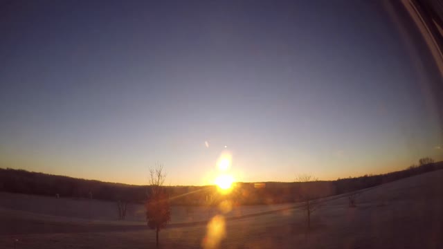 Sun Rise 1 3 22 10f frost