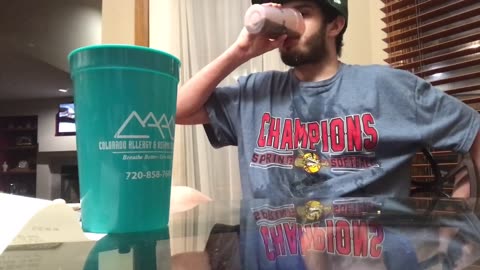 Pepsi chug out of cup