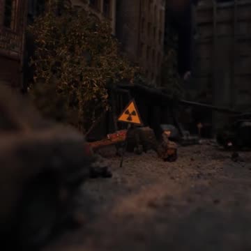 Imagining an apocalypse, I picture it just like this, mix of disasters, loneliness, and total chaos.