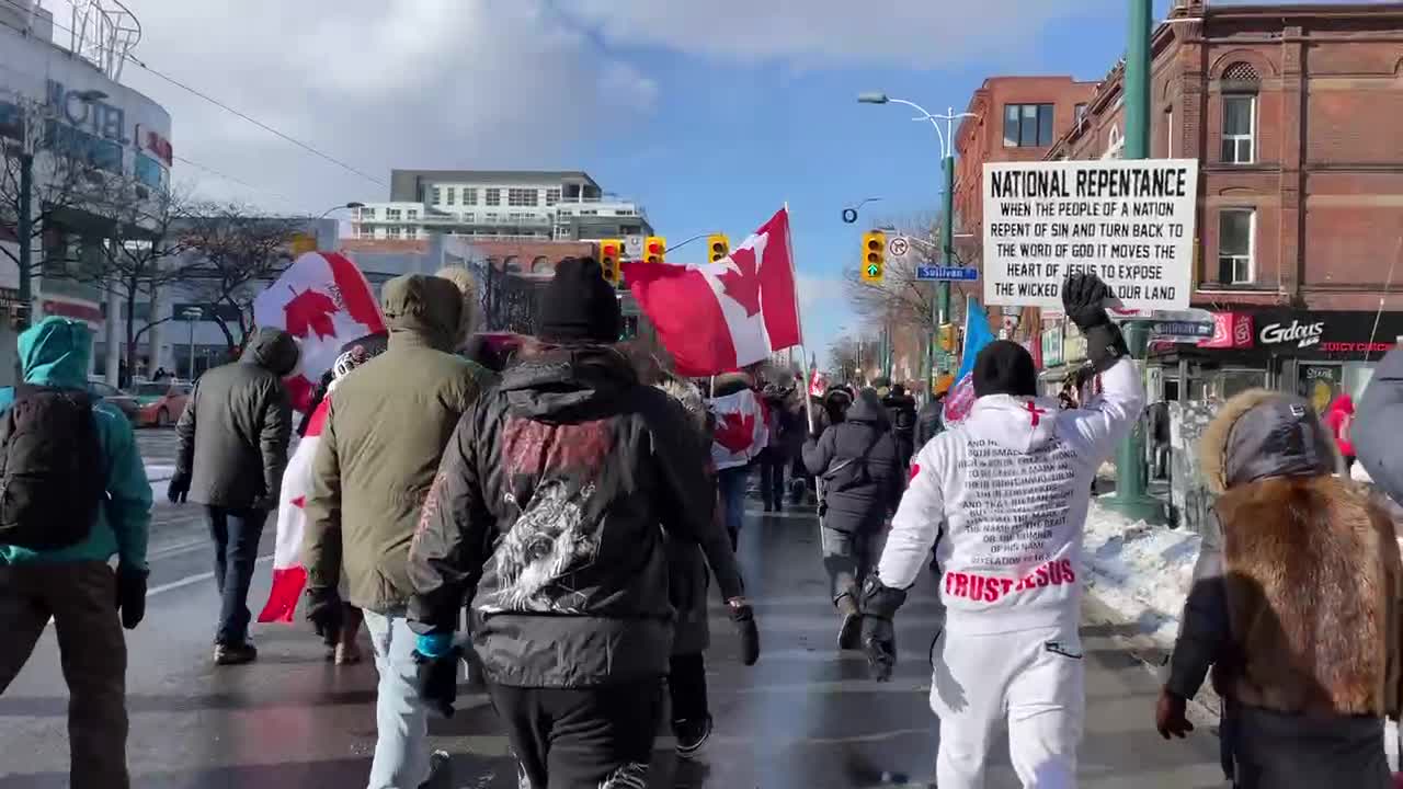 A Cold Winter Protest