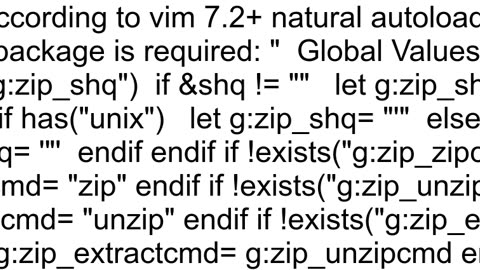 How do I configure vim to open zip files