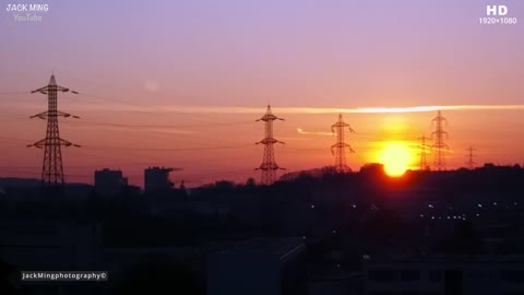 🔹日落夕阳