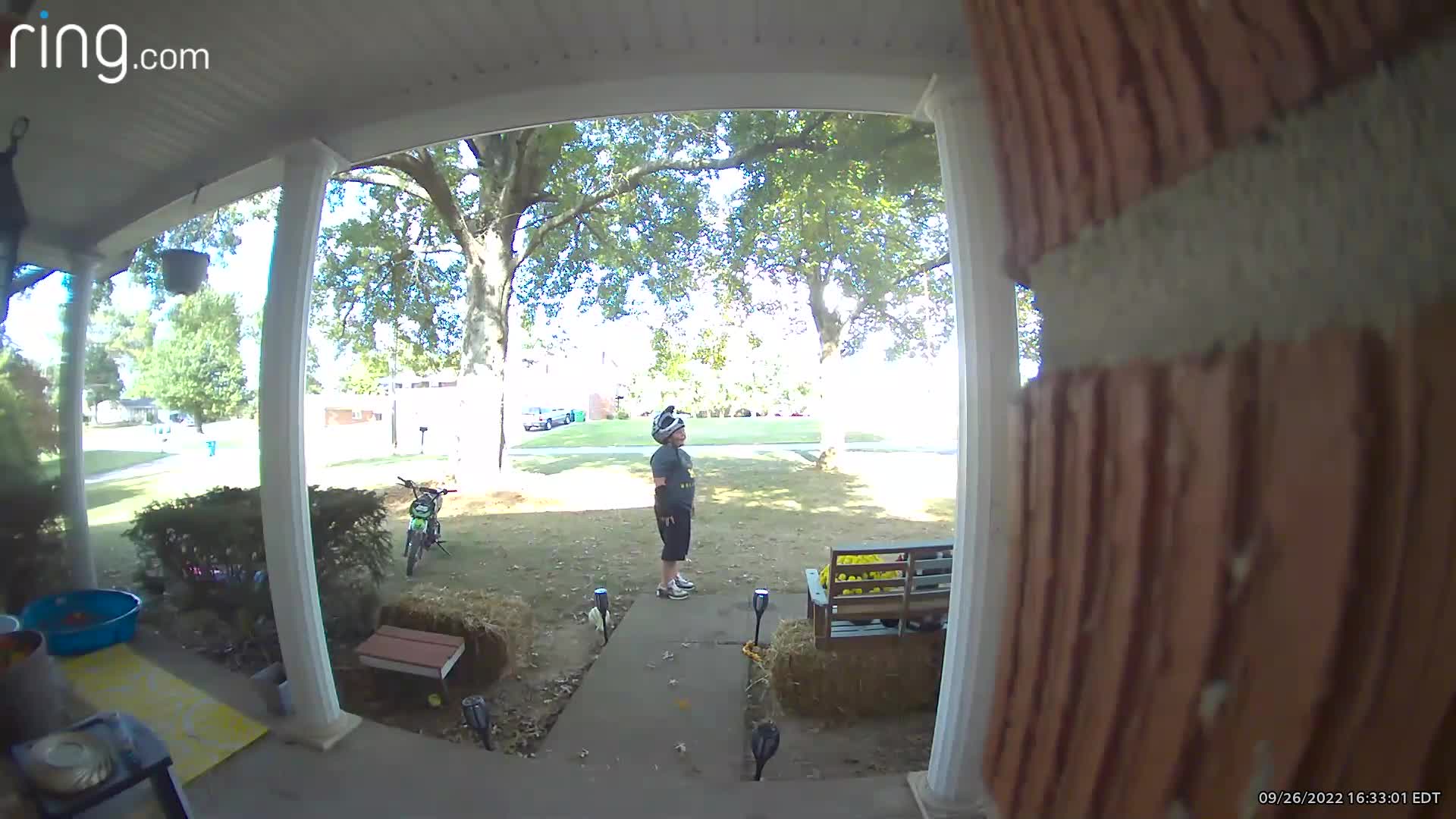 Dad Shows Child How NOT to Ride a Bike