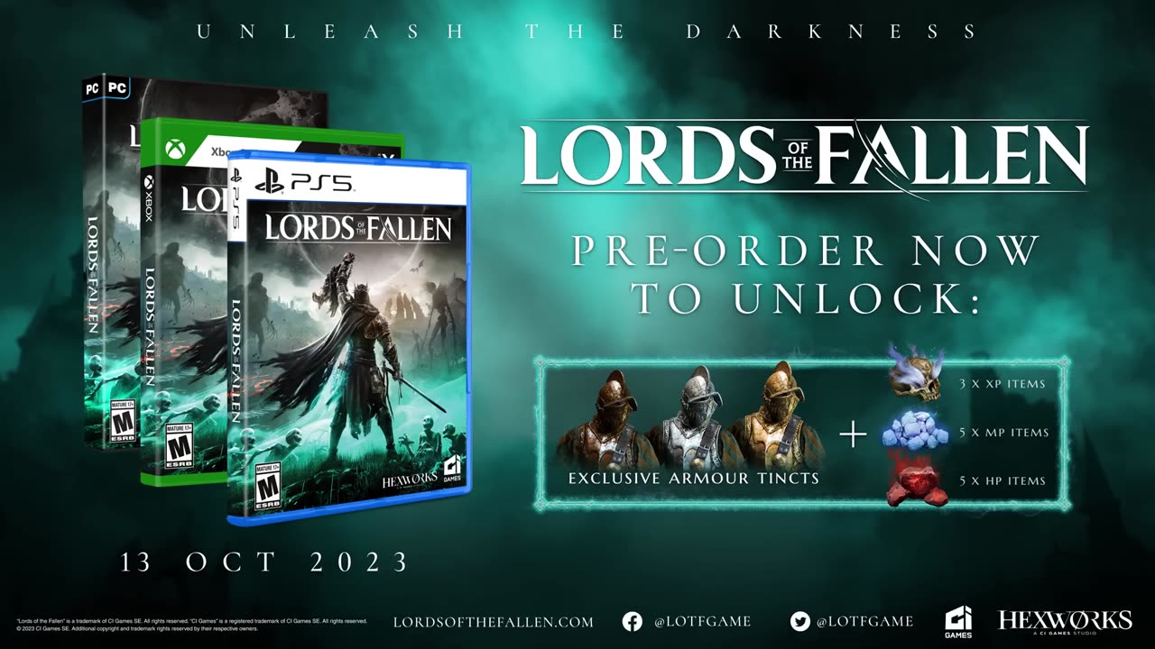 Lords of the Fallen - Official Extended Story Trailer - gamescom 2023