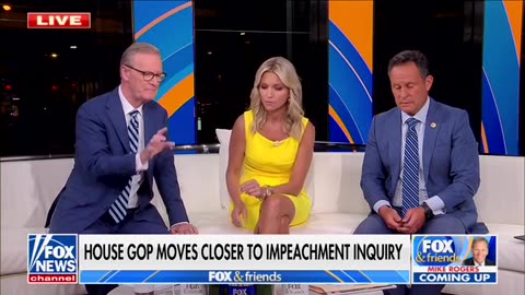 'Fox & Friends' Hosts Get Into Heated Exchange Over Possible Biden Impeachment