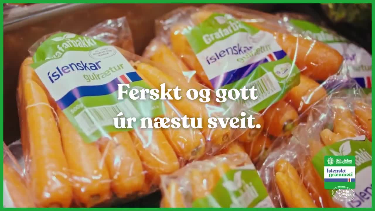 Íslenskt grænmeti - þú veist hvaðan það kemur