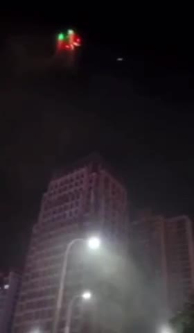 In China, a covid outbreak has caused drones to be launched