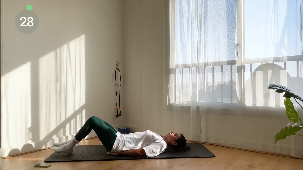 Motivation Abdominal exercises at home