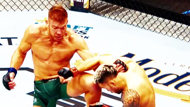 Every STRIKE DRICCUS DU PLESSIS Landed on BRAD TAVARES #shorts #ufc