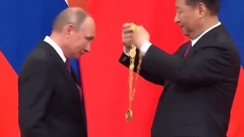 Vladimir Putin and Xi Jinping - Vladimir Putin style whatsapp status #putin #xijinping #russia #usa