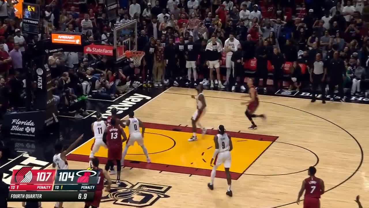 Josh Hart hits buzzer beater game winner in wild ending vs Heat