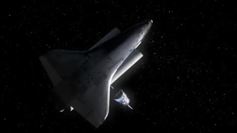 Staleetie docking in the vast Embrace of space