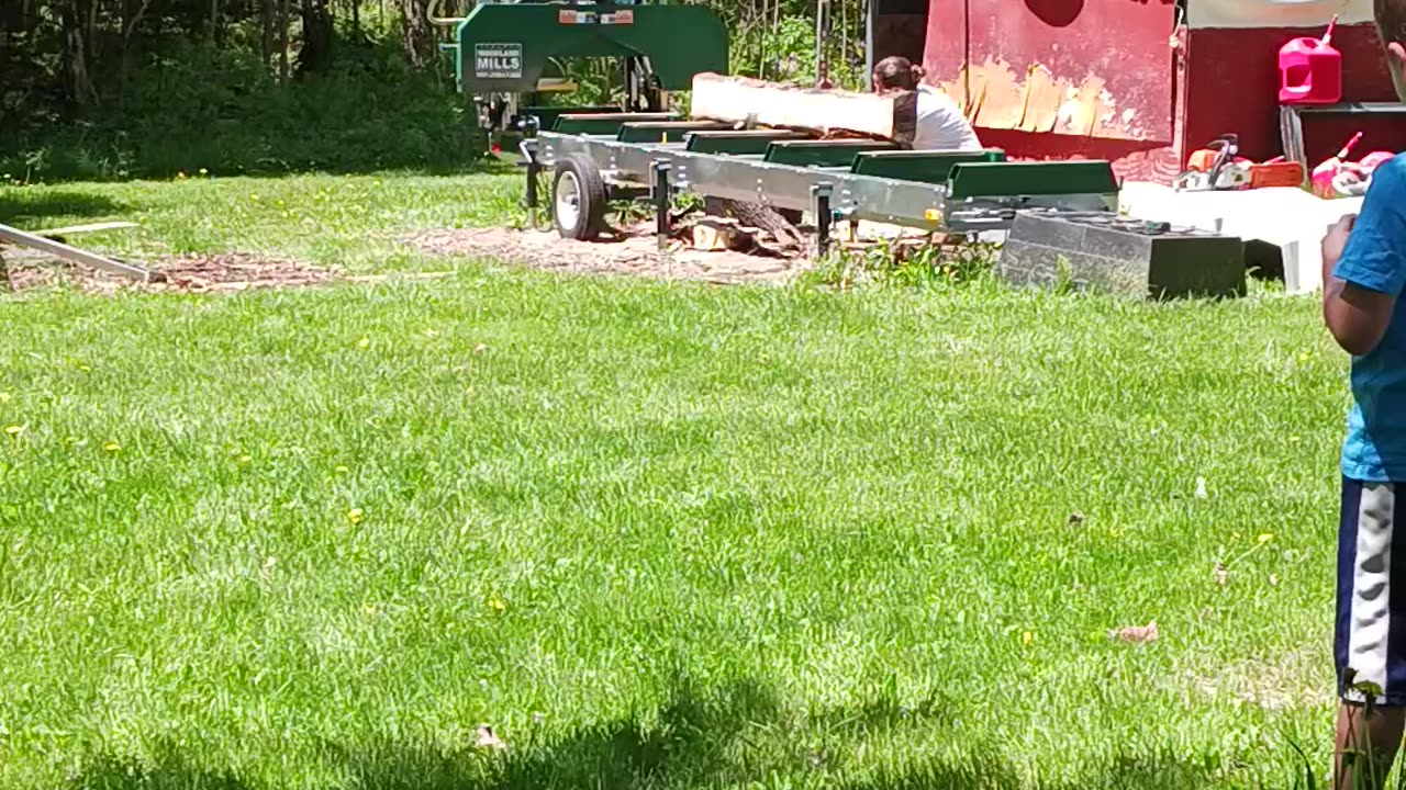 Best way to cut a log by yourself