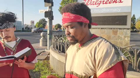 ISRAELITES IN SACRAMENTO: 10/19/22 STREET SPEAKING