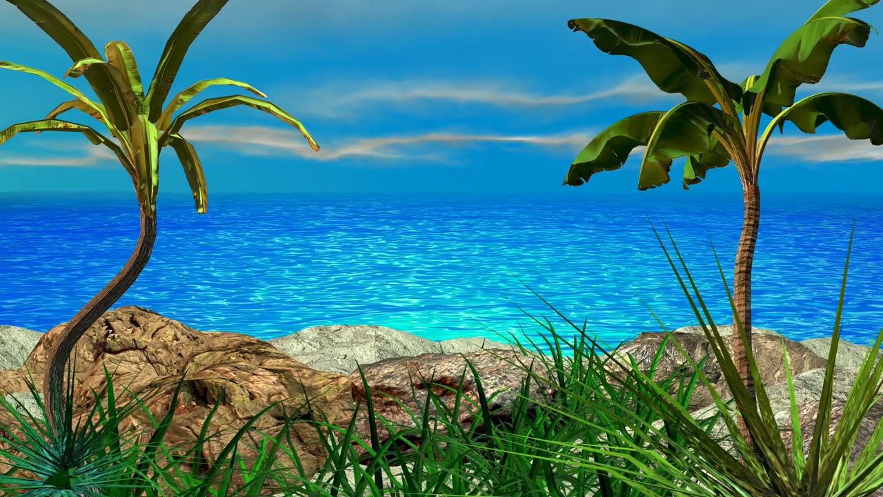 Beach Stock Footage Drone Nature Beauty Sea View HD Videos