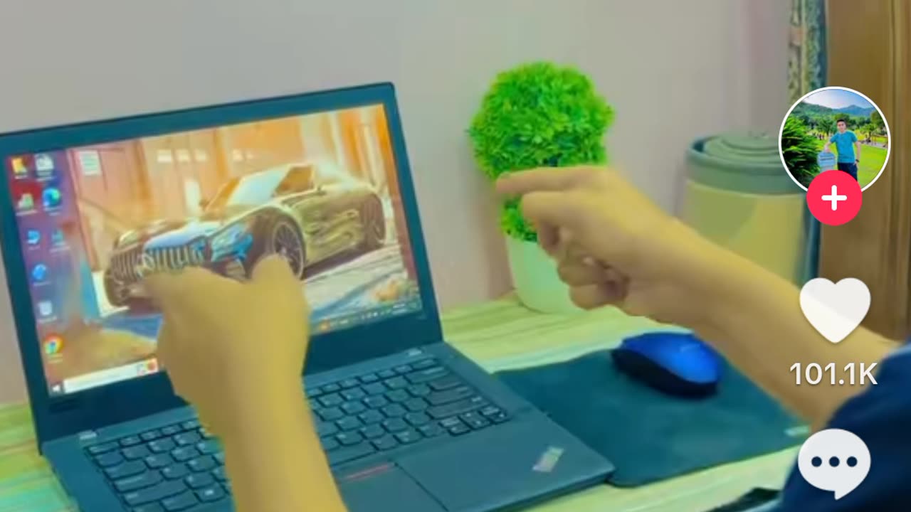 What have people seen on the computer in two or three days?