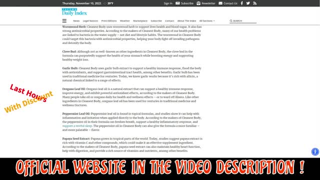 CLEANEST BODY the truth - ⚠️WARNING⚠️ - CLEANEST BODY REVIEWS – CLEANEST BODY REVIEW - CLEANEST BODY