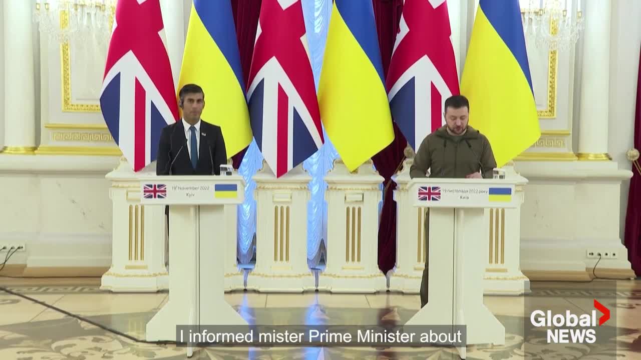 British PM Sunak makes surprise visit to Kyiv, announces new funding for Ukraine