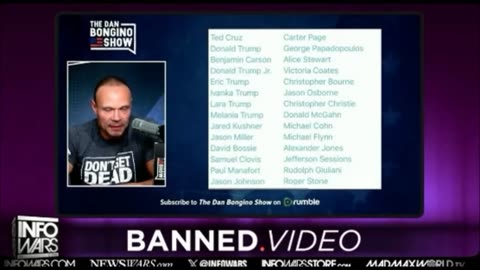 Alex Jones Request Interview With Dan Bongino after Breaking News B-U-M-P List