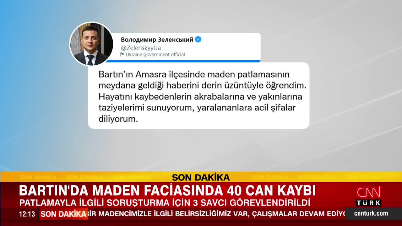 Dünya liderlerinden maden faciası için taziye ve acil şifa mesajları