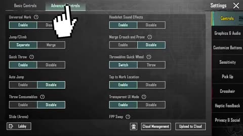 Setting guide pubg mobile