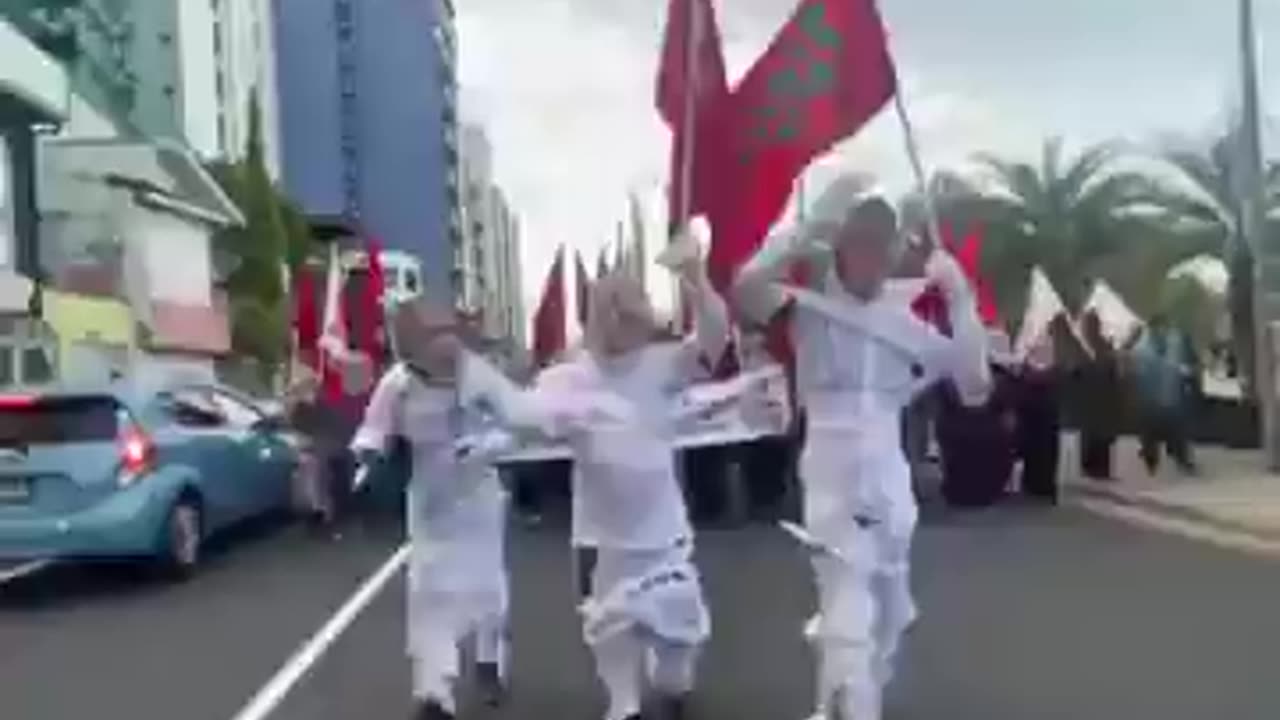 Maldives Protest Against India.