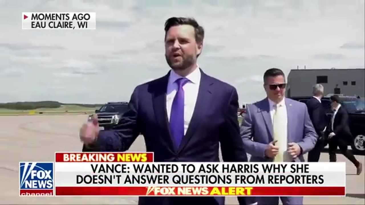 JD Vance_ 'I just wanted to check out my future plane'