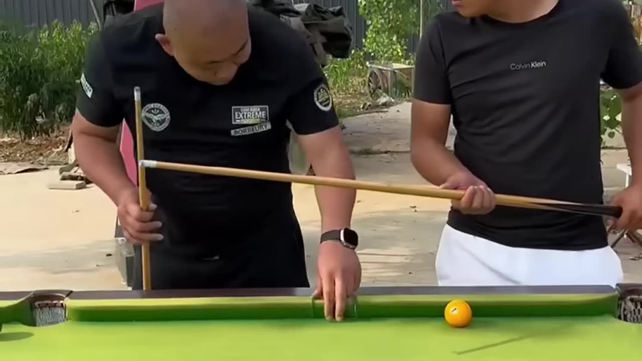 Funny billiard video