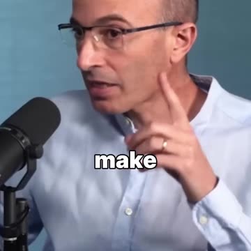 Yuval Noah Harari on AIs Danger.