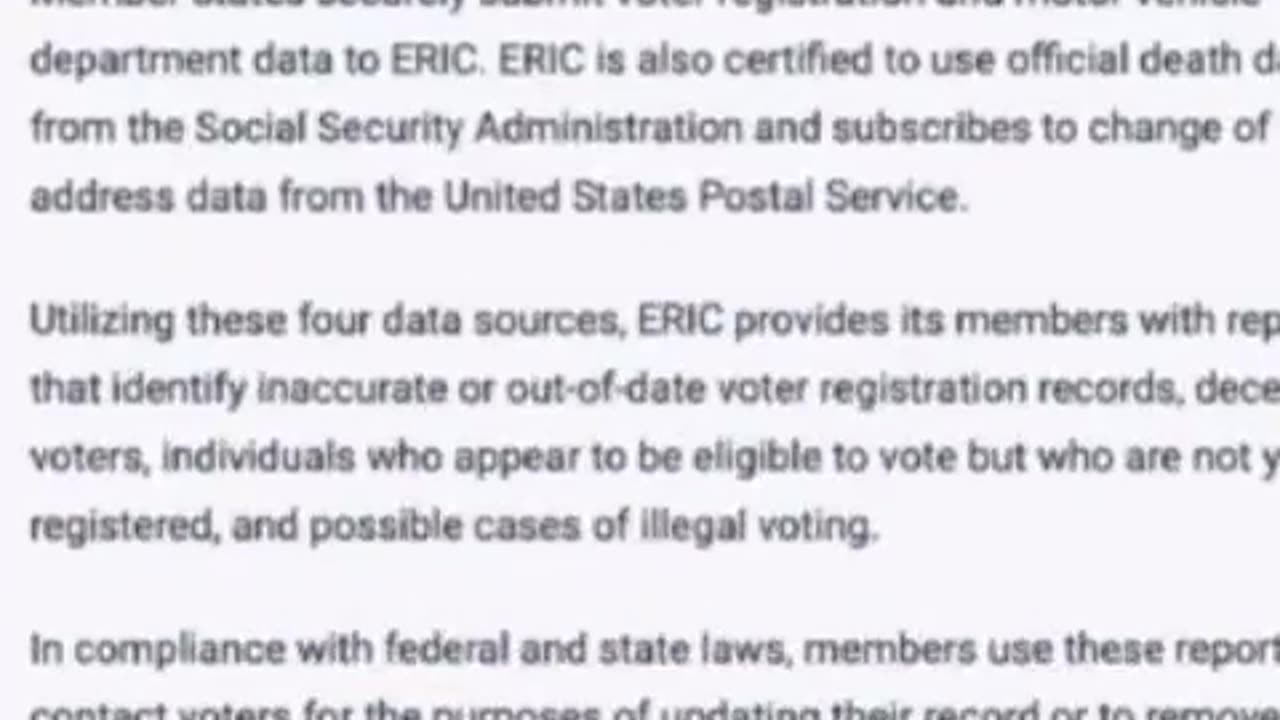 (ERIC) Investigators Have Found The Source of How Illegals Are Getting Registered To Vote