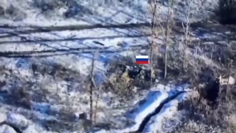 Shelling Russian Trenches