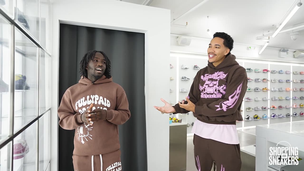 Top Boy's Araloyin Oshunremi Goes Shopping for Sneakers at Kick Game