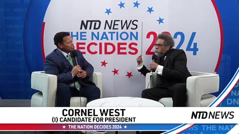 Presidential Candidate Cornel West Talks Importance of Civil Discourse