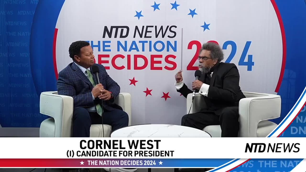 Presidential Candidate Cornel West Talks Importance of Civil Discourse